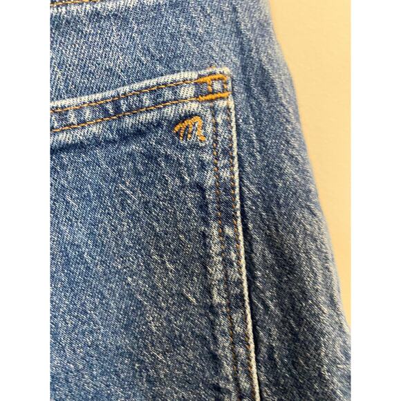 Madewell The Perfect Vintage Wide-Leg Jean in the harvey wash comfort stretch 27 - Picture 6 of 10